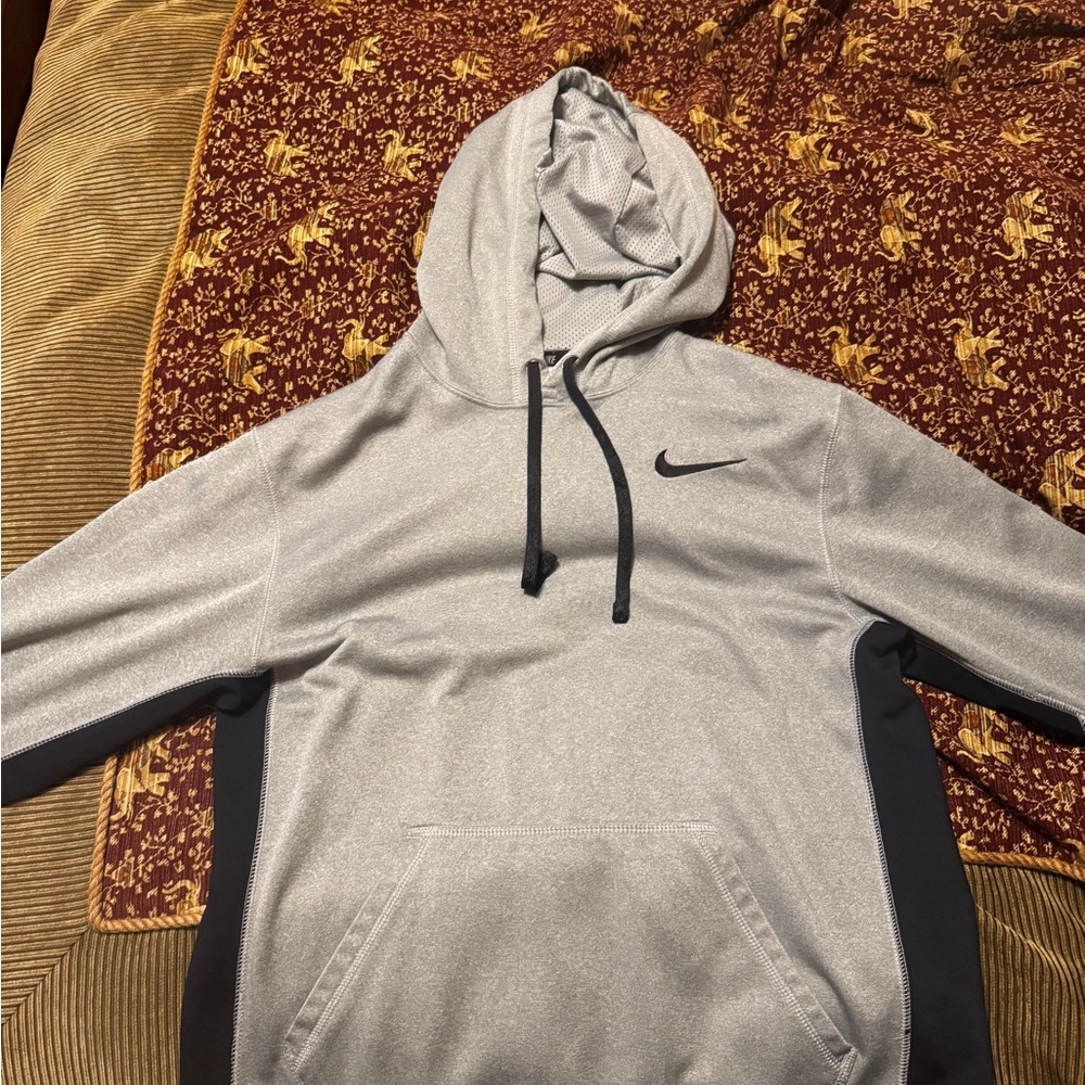 Nike Light Gray Men's Hoodie